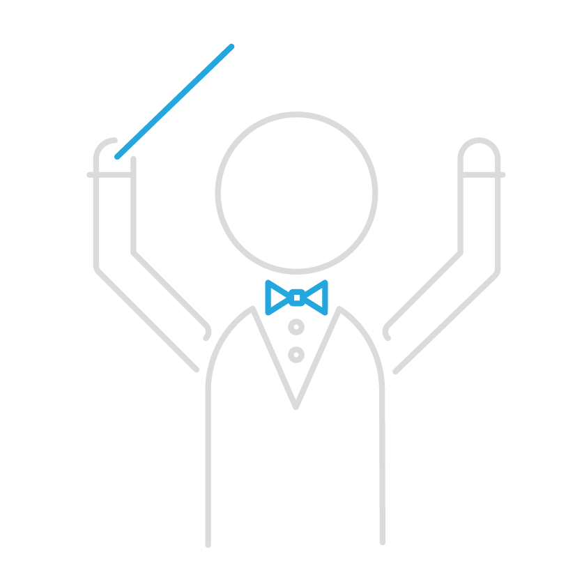 Processar a organização do início ao fim