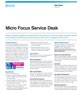 Scheda informativa su Micro Focus Service Desk